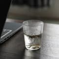 Miniatyrbillede 2 af 3: Riflet drikkeglas 250ml