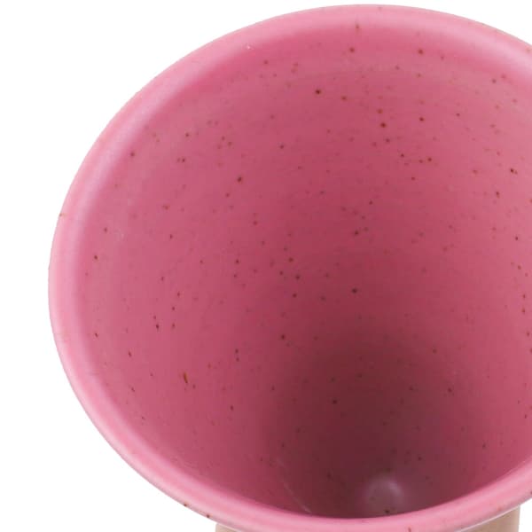 Kjegleformet krus med stativ - Rosa