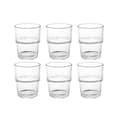 Miniatyrbillede 1 af 2: Stabelbare drikkeglas 6-pak - tåler opvaskemaskine og sparer plads i køkkenet