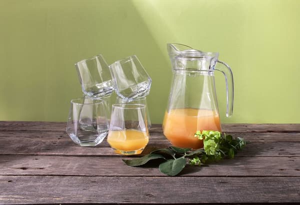 ADEL Set med kanna och 6 glas 1,4L 6x330ml