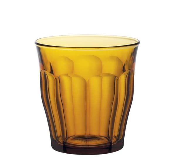 PICARDIE AMBER lasi, Duralex, 0,31L, 6 kpl, ø90x(K)94mm Perusversio