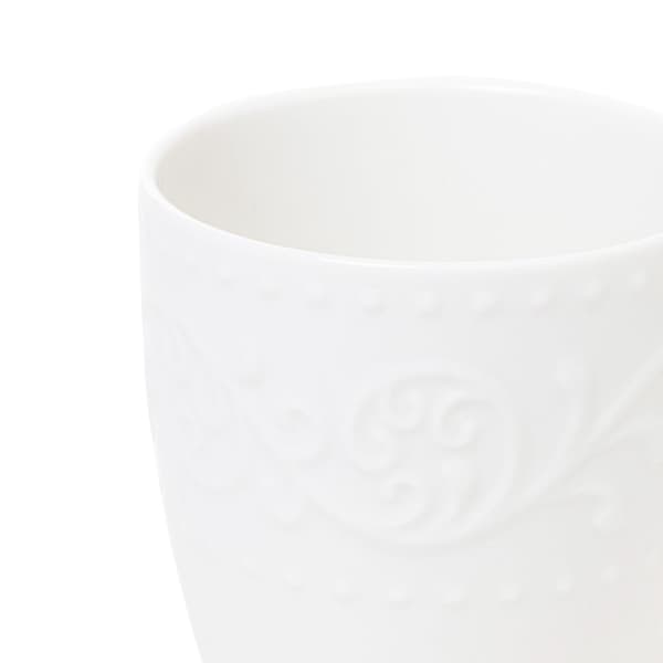 Krus | SYLIA | hvid med ornament | 0,37 l | 844046