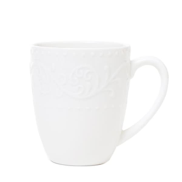 Krus | SYLIA | hvid med ornament | 0,37 l | 844046