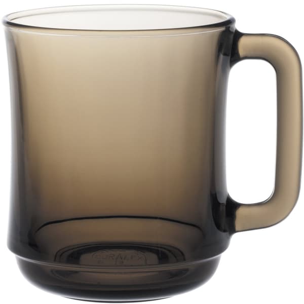 Duralex LYS SEPIA glas med hank 310 ml brun - sæt med 6 stk.