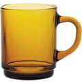 Miniatyrbillede 1 af 2: Duralex VERSAILLES RAV glas med hank 260 ml orange - sæt med 6 stk.