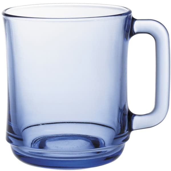 Duralex LYS MARINE glas med hank 310 ml blå - sæt med 6 stk.