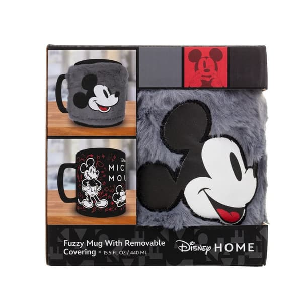 Pyramid Mickey Mouse (smile) Fuzzy Mug