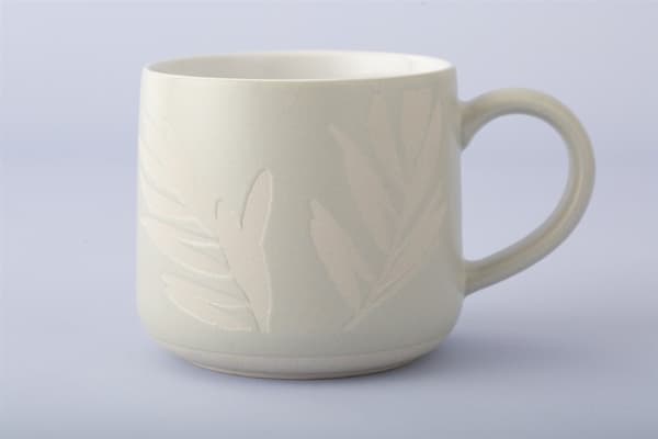 MC-krus 0,4l. grå olivenblad botanisk