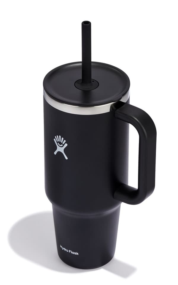 HF-Mug 40oz All Around Travel Tumbler, musta