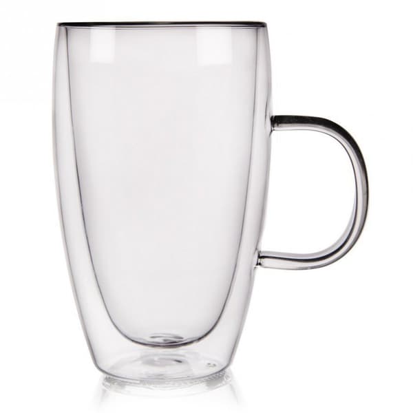 TERMISK GLAS 430ML MED DOBBELT VÆG TIL LATTE