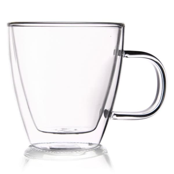 DOBBELT VÆGGET TERMISK GLAS 180ml TIL KAFFE