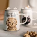 Miniatyrbild 5 av 5: Mugg | MILU | med hund och lock | 0,45 l | 859866