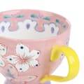 Miniatyrbild 5 av 9: Mugg | SALVA | handmålad rosa | 0,4 l | 886589