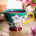 Miniatyrbild 7 av 8: Mugg | SALVA | handmålad turkos | 0,4 l | 886596