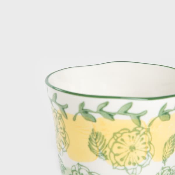 Mugg | SHILLA | handmålad med orange öra | 0,35 l | 735448