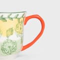 Miniatyrbild 6 av 8: Mugg | SHILLA | handmålad med orange öra | 0,35 l | 735448