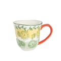 Miniatyrbild 1 av 8: Mugg | SHILLA | handmålad med orange öra | 0,35 l | 735448
