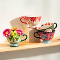 Miniatyrbild 8 av 8: Mugg | SHILLA | handmålad med turkos öra | 0,4 l | 735400