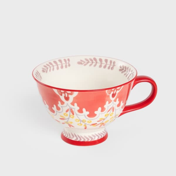 Muki | SHILLA | käsin maalattu punaisella korvalla | 0,4 l | 735417