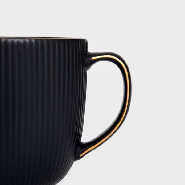 Mugg | BAMAKO | svart | 0,35 l | 730559