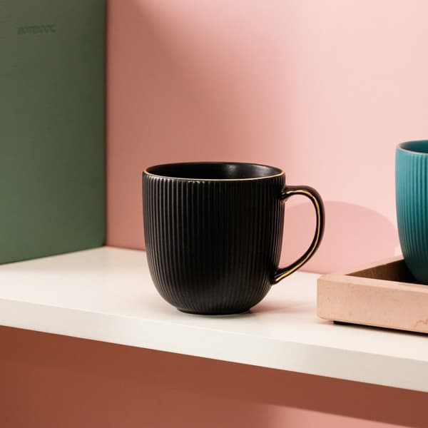Mugg | BAMAKO | svart | 0,35 l | 730559