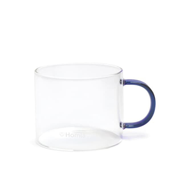 Glas | GLANSIGT | med marinblå öra | 0,33 l | 837086