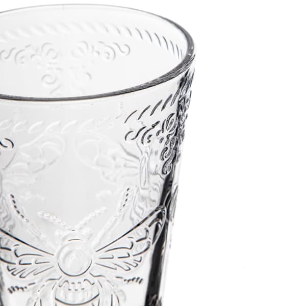Glas | NELLIE | høj med gyldne ben | 0,35 l | 888507