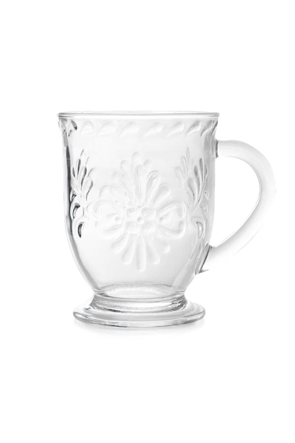 Glas | ROSER | mønstret med øre, 2 stk. | 0,45 l | 891729