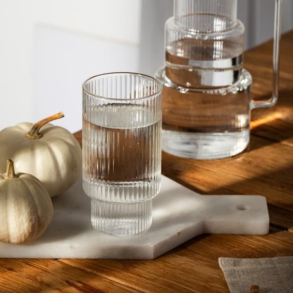 Glas | LYNNSO | stablet gennemsigtig høj, 3 stk. | 0,3 l | 714498