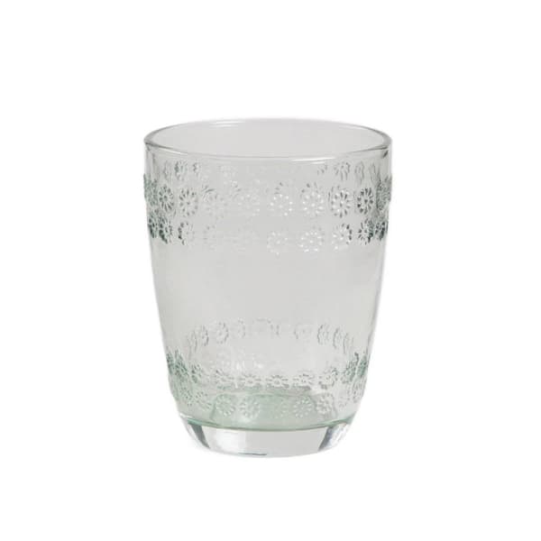 Glas | ERBA | grøn med dekorationer | 0,27 l | 732232