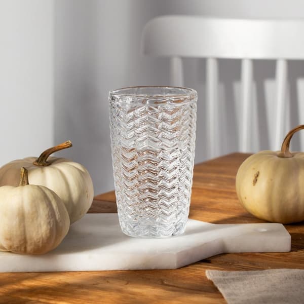 Glassæt | LUNNIS | høj transparent, 4 stk. | 0,35 l | 721458