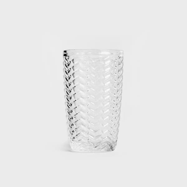 Glassæt | LUNNIS | høj transparent, 4 stk. | 0,35 l | 721458