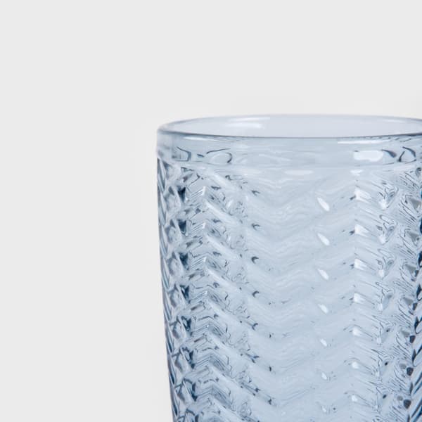 Glassæt | LUNNIS | høj blå, 4 stk. | 0,35 l | 721427