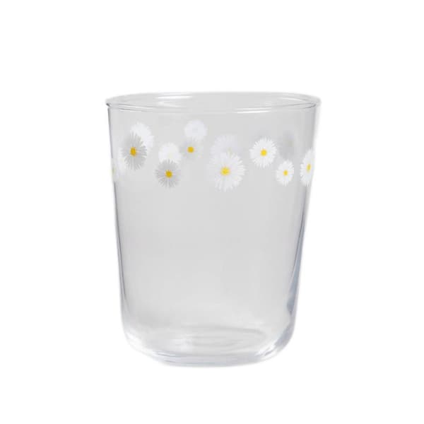 Glas | VIRAGOK | med tusindfryd print | 0,33 l | 747489