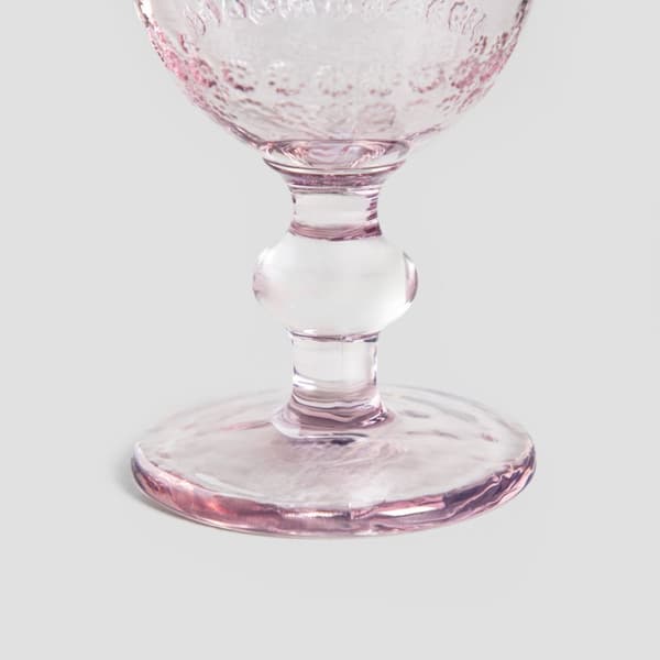 Lasi | ERBA | pinkki koristeilla | 0,28 l | 732270