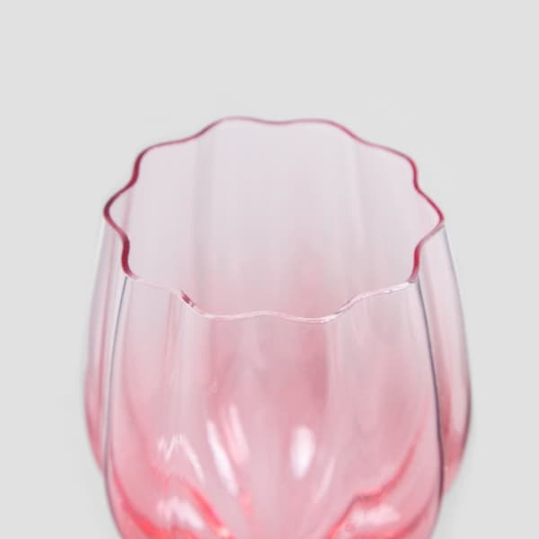 Glas | SOMBRA | oregelbunden rosa | 0,33 l | 740541