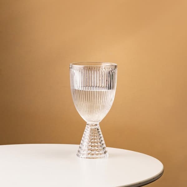 Glas | LUPIN | gennemsigtig rillet | 0,25l | 727160