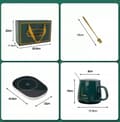 Miniatyrbild 5 av 7: KAFFE TE VÄRMARE SET MUG SKED Julklapp