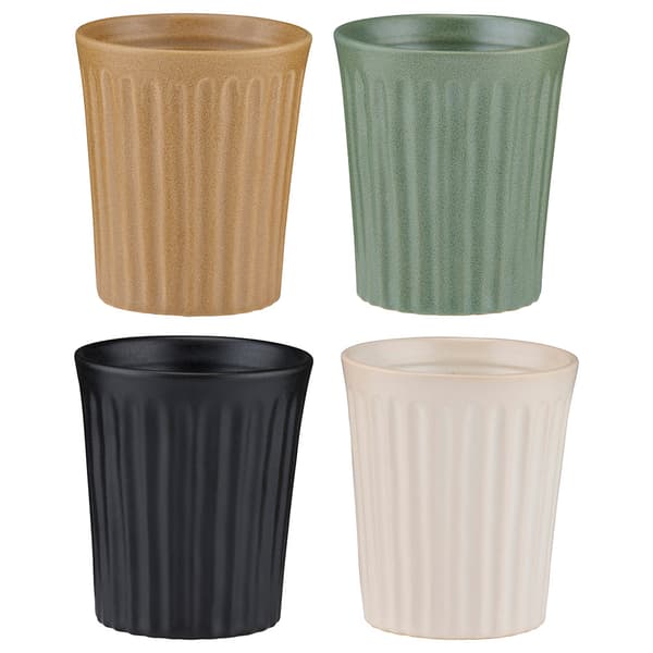 Muggar i stengods 4-pack