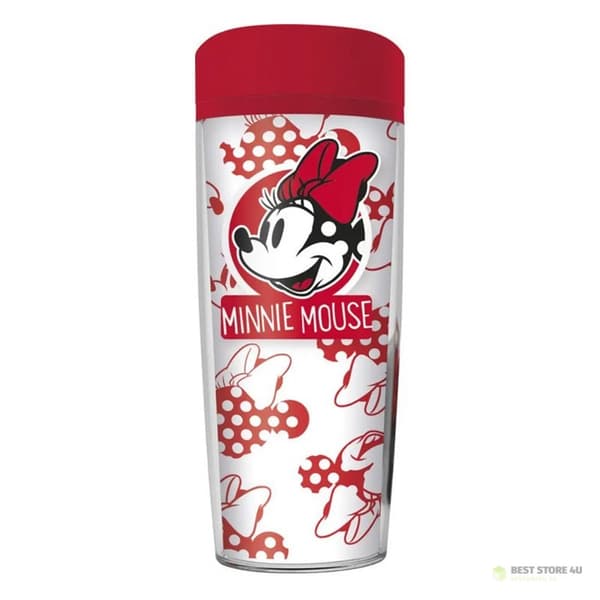 Mimmi Pigg - 533 ml resemugg (vit/röd)