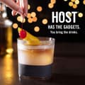 Pikkukuva 7 / 9: HOST Freeze Cooling Cups for Whiskey, Bourbon, and Scotch, Freezer Gel Chiller Double Wall Tumblers 9 oz (266ml), Set of 2, Grey