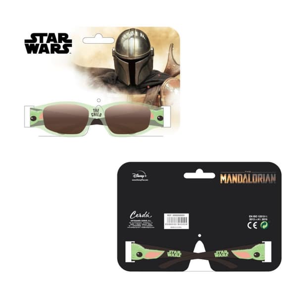 Star wars solbriller solbriller barne størrelse mandalorian