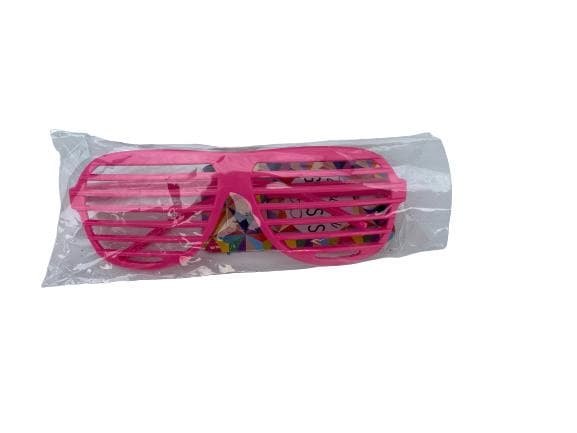 Partyglasögon persienn glasögon rosa maskerad fest