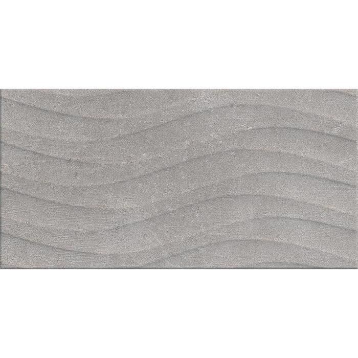 Boston Waves fliseprøve - 30 x 60 cm - Ceniza