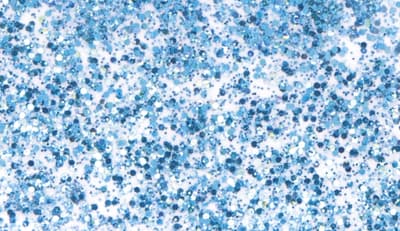 Glitterlim med Flakes - Himmelsblå - 50 ml