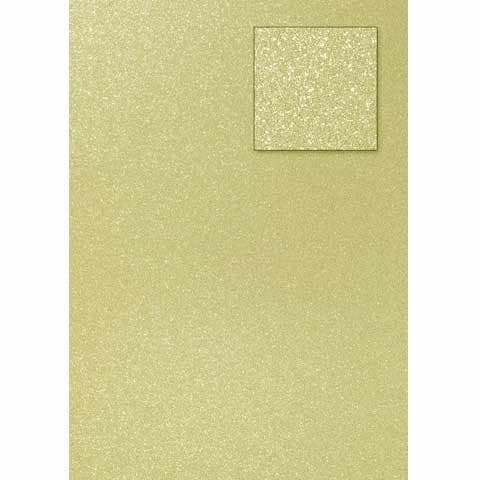 Glitter Papper A4 - Champagne - 200 g - 10 st