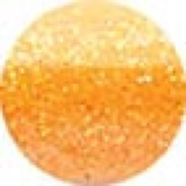 Biologiskt nedbrytbara pulverflingor 2,7 g - ljusorange