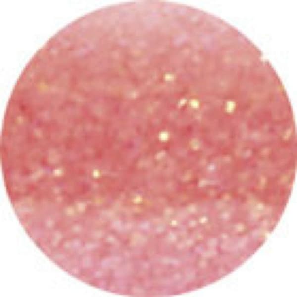 Biologiskt nedbrytbart glitterpulver 2,7 g - korallrosa