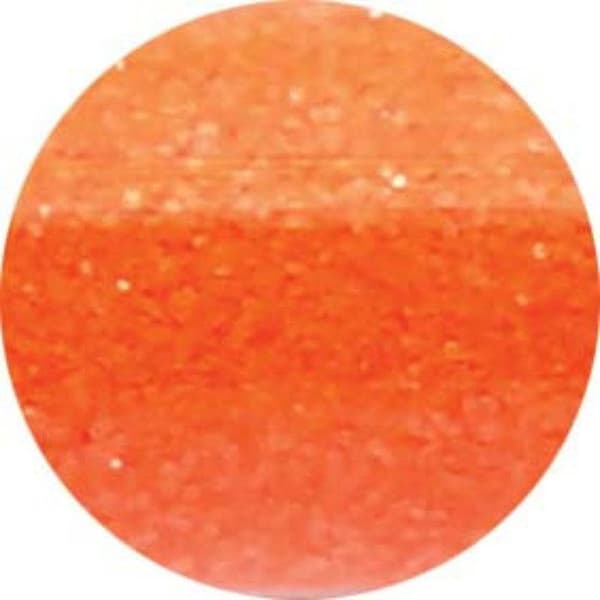 Pulverat glitter - Ej specificerat - Orange - 2,7 g - Biologiskt nedbrytbart - Ultrafint