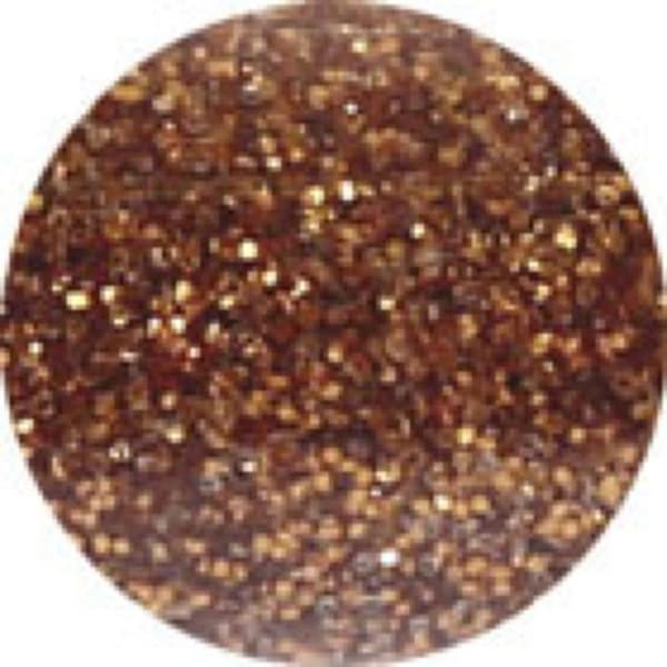 Biologiskt nedbrytbara pulverflingor 2,7 g - koppar